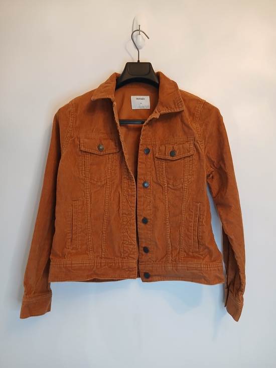 Old Navy Jackets & Blazers - Old Navy Corduroy Jacket in Rust Orange, Women's Sz M